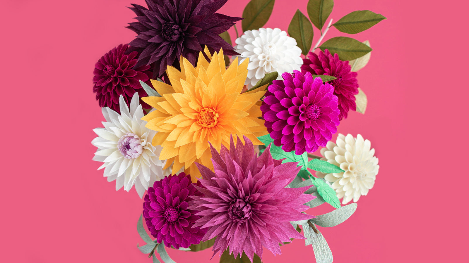 Paper Dahlias