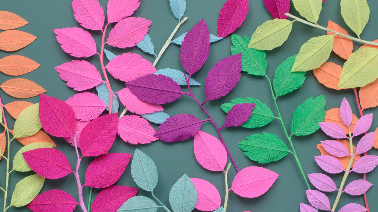 Crepe flowers basic techniques