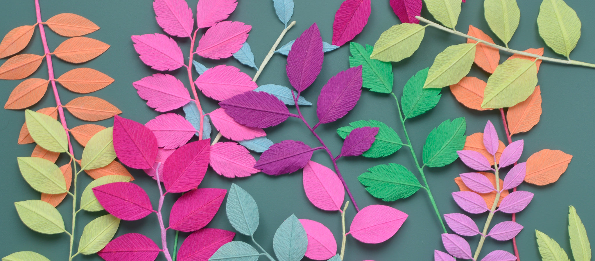 Crepe flowers basic techniques